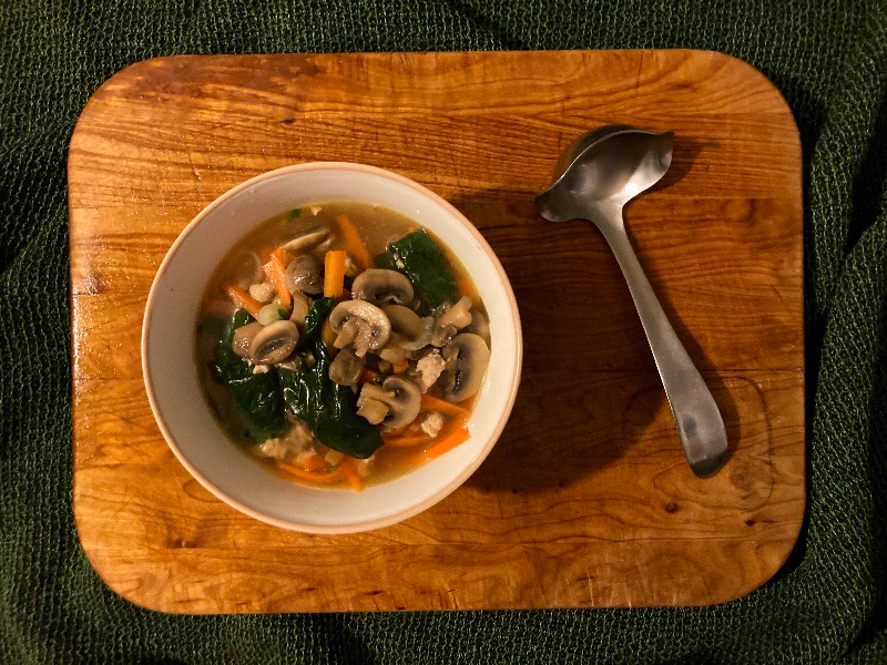 Chicken Noodle Soup with Mushrooms |&nbsp;Recipe
